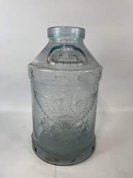 Large Glass Milk Can