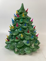 Ceramic Christmas Tree Without Base - As Pictured