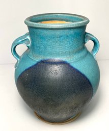 Vintage Studio Pottery Vase Signed Daniel Christie