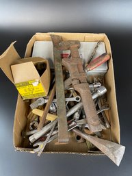 Box Lot Of Tools