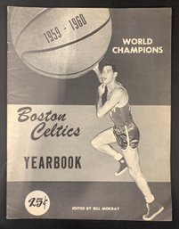 1959-60 Boston Celtics World Champions Yearbook