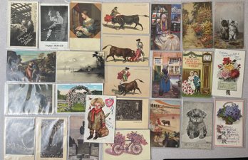 Antique Post Card Lot Holidays And More (5)