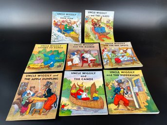 Group Of Uncle Wiggily Children's Book Vintage