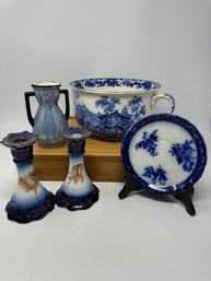 Blue & White China Lot