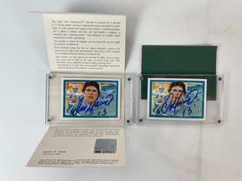 Autographed Cards With UDA/COA