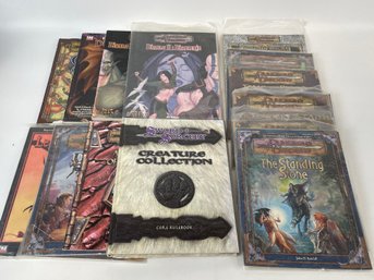 Collection Of Dungeons And Dragons Books