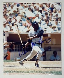 Signed Willie McCovey 8x10'