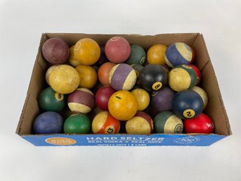 Vintage Pool Balls