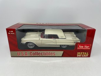 1/18 Scale Thunderbird Die Cast Car Sun Star Brand