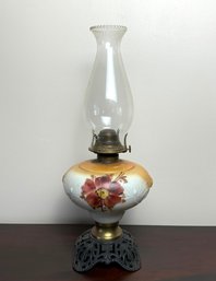 Antique Plume And Atwood Oil Lamp - Waterbury CT