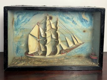 Antique Ship Diorama