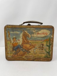 Vintage Gene Autry Tin Lunchbox