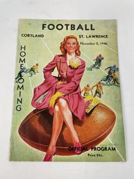 1946 Football Program