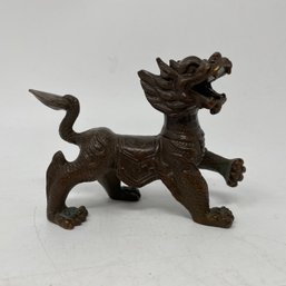 Bronze Dragon Figure