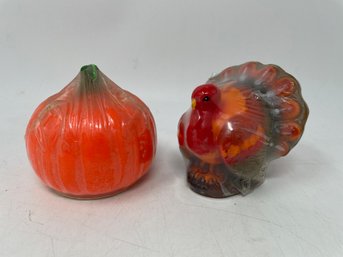 Vintage NOS Halloween Thanksgiving Candles