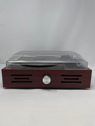 Basic Turntable Player With Speakers