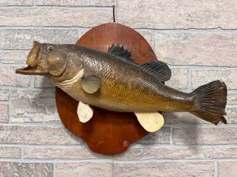 Vintage Mounted Large Mouth Bass