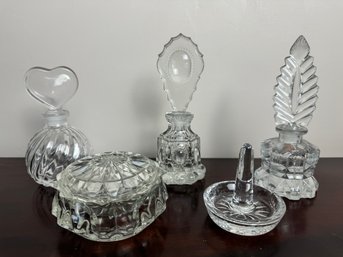 Collection Of Vintage Perfume Bottles