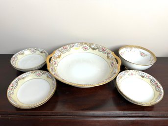 Collection Of Hand Painted Nippon China