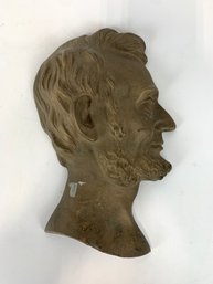 Bronze Half Bust Of Lincoln
