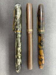 Collection Of Vintage Fountain Pens