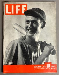 1941 LIFE Magazine W/ Great Ted Williams Cover 'No. 1 Batter'