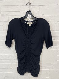 Burberry Black Blouse - Size Small