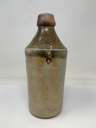 Antique Stoneware Beer Bottle