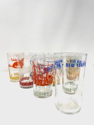 Collection Of New York Worlds Fair Glasses