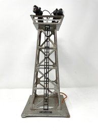Lionel Number 395 Silver Floodlight Tower