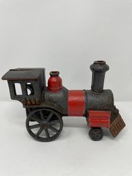 Cast Iron Case Steam Engine Locomotive