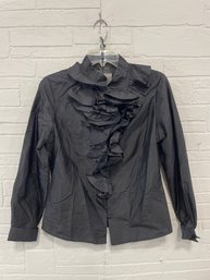 St. John Blouse Size 6 Black