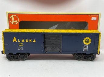 Lionel 'o' Gauge Alaska Railroad Operating Box Car With Original Box