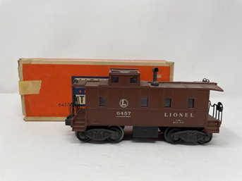 Lionel 'O' Gauge 6457 Caboose Car In Original Box