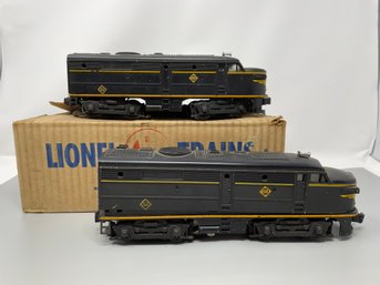Lionel 2032 Erie AA Black And Yellow Diesel Engine Locomotive With Box