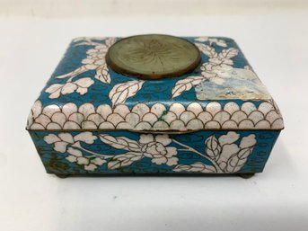 Vintage Cloisonne Trinket Box