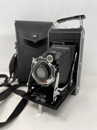 Antique Kodak No. 0 Folding Camera With Carry Case