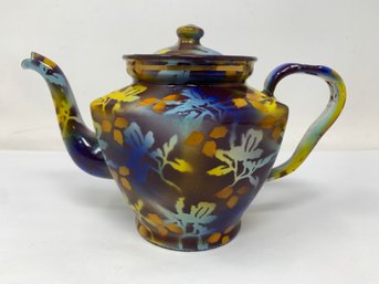 Vintage Enamelware Teapot
