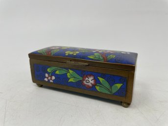 3.5' Vintage Cloisonne Trinket Box