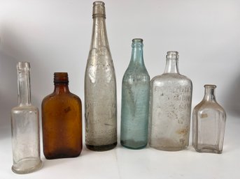 Antique Bottle Lot (a)