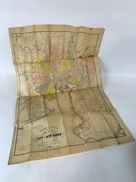 Price And Lee Map Of New Haven 1907