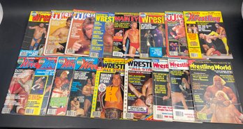 Vintage Wrestling Magazines Lot (3)