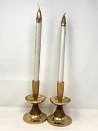 Pair Of Vintage Candlesticks
