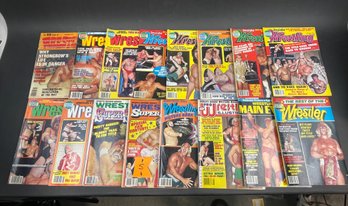 Vintage Wrestling Magazines Lot (5)