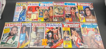 Vintage Wrestling Magazines Lot (6)