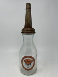 Oilzum Motor Oil Glass Bottle