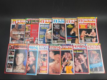 Vintage Wrestling Magazines Lot (8)