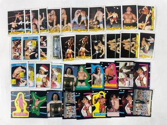 1985 Topps Wrestling Cards Lot (2)