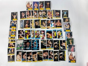 1985 Topps Wrestling Card Lot (3)