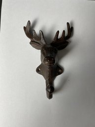 Cast Iron Moose Hook